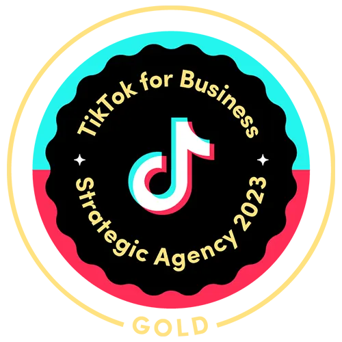 Gold Agency Rewards TikTok Strategic Agency 2023