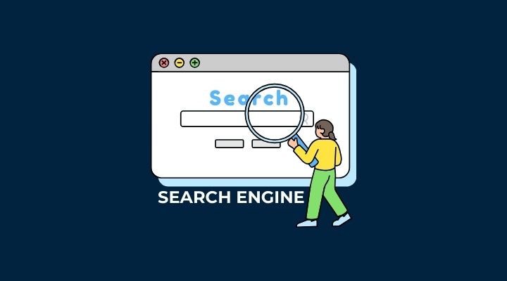 Search Engine adalah alat untuk menemukan informasi online dengan cepat