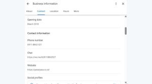 melengkapi informasi toko