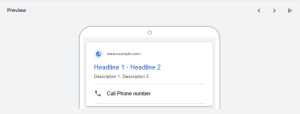 contoh google ads
