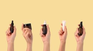 visual skincare yang menarik